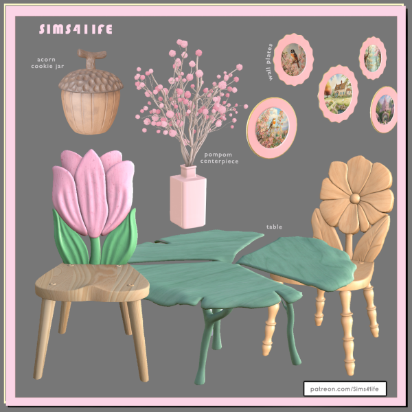Mix Fairy part 3 by simsfinds - The Sims 4 Custom Content