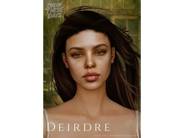 Alpha Deirdre SKIN lipstick tray files - The Sims 4 Custom Content
