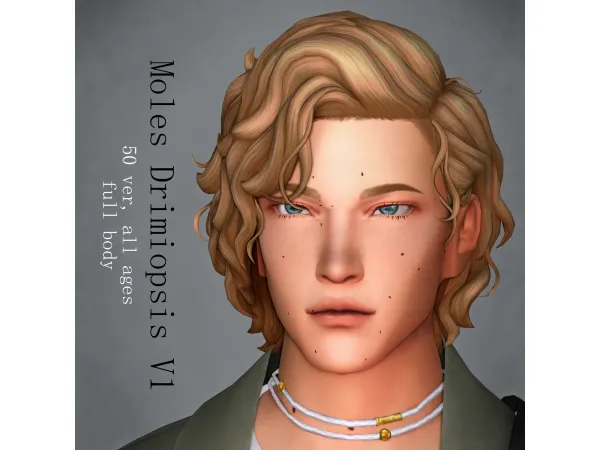 Sims 4 Maxis Match Moles CC: Moles "Drimiopsis" V1 by Jarride