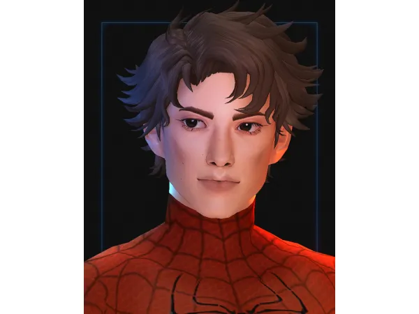 Maxis Match Parker hair by Raccoonium - The Sims 4 Custom Content