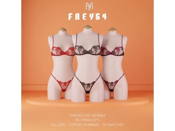 Alpha FR_Arnika Sets - The Sims 4 Custom Content