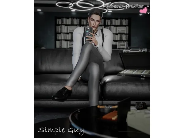 Mix Simple Guy - The Sims 4 Custom Content