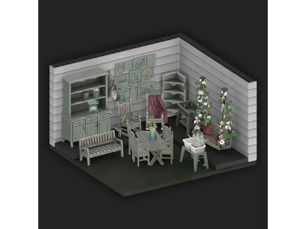Mix Farmey Set - The Sims 4 Custom Content