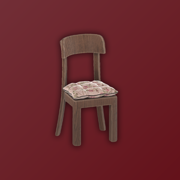 Mix ArwenK Dinnoir Dining Chair With Cushion by arwenkaboom - The Sims 4 Custom Content