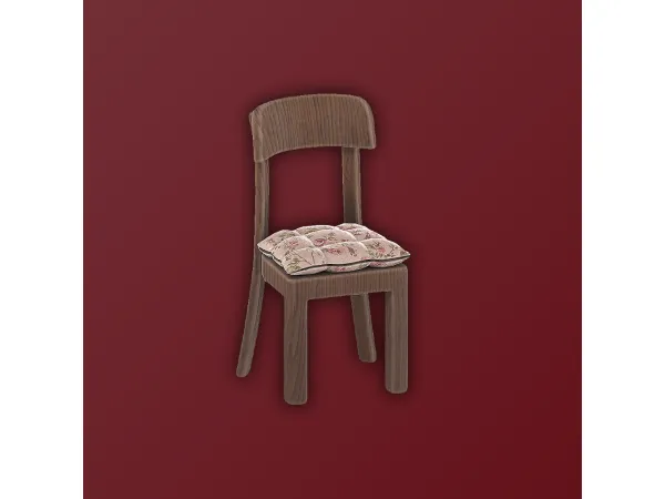 Mix ArwenK Dinnoir Dining Chair With Cushion - The Sims 4 Custom Content