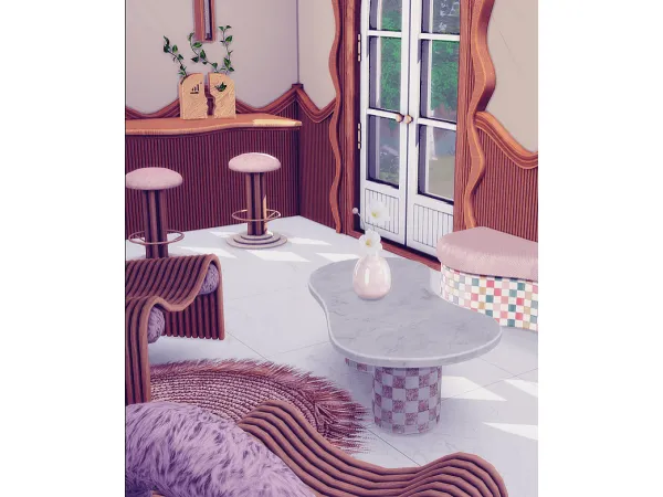 Mix Ripplepop Livingroom - The Sims 4 Custom Content