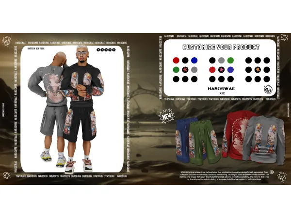 Alpha [Hu2200RDSWAE] Jimmy 'WAR' Outfit - The Sims 4 Custom Content