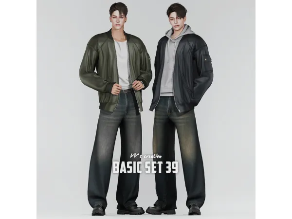 Alpha [KK] Basic set 39 - The Sims 4 Custom Content