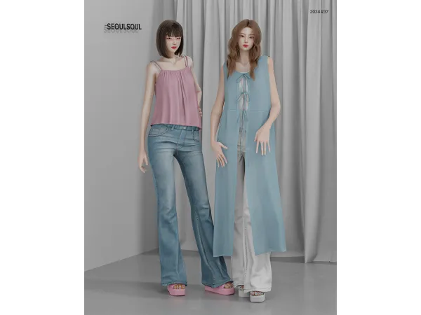 Mix SIMS4 2024 37 by SEOULSOUL - The Sims 4 Custom Content