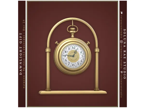 Alpha SolunaRae Dawnlight Gift Dec 25 - The Sims 4 Custom Content