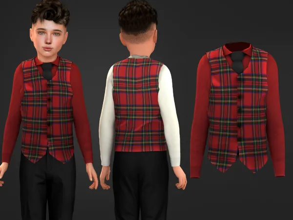 Noel Male - Vest (Kids)