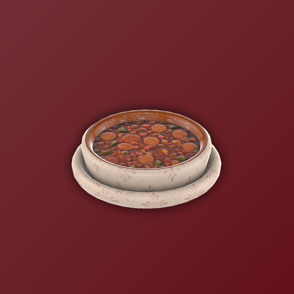 Mix ArwenK Dinnoir Jambalaya Bowl by arwenkaboom - The Sims 4 Custom Content