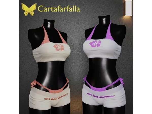 Alpha Cartafarfalla Solaria - The Sims 4 Custom Content