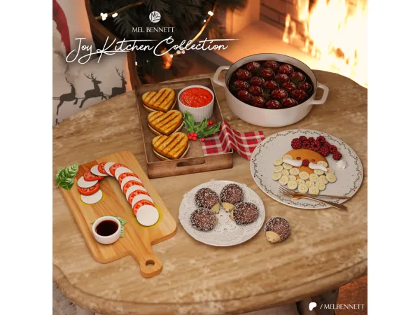 Mix Joy Kitchen Collection - The Sims 4 Custom Content