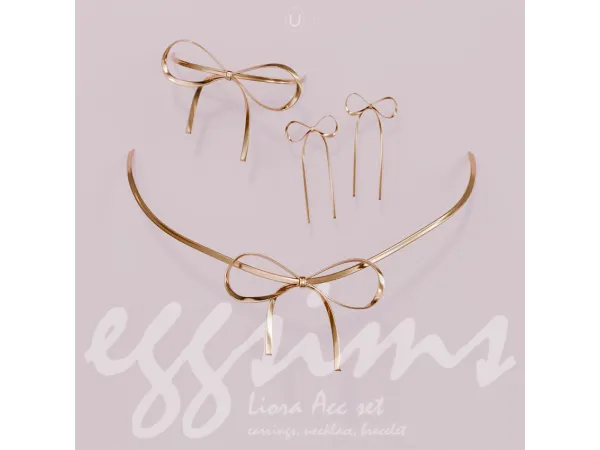 Alpha Liora Acc set by eggsims - The Sims 4 Custom Content