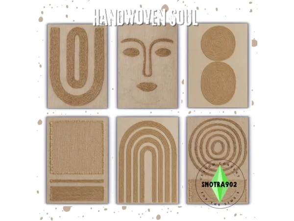 Mix Handwoven Soul by Snotra902 - The Sims 4 Custom Content