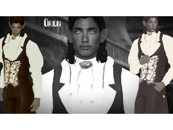 Maxis Match Orion Vampire - The Sims 4 Custom Content