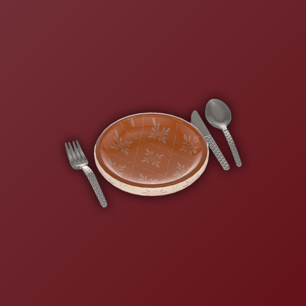 Mix ArwenK Dinnoir Plate Setting by arwenkaboom - The Sims 4 Custom Content