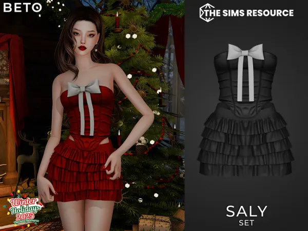 Alpha Saly (Set) by Beto_ae0 - The Sims 4 Custom Content