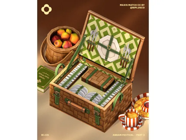 Maxis Match BICO Annam Festival Part 3 - The Sims 4 Custom Content