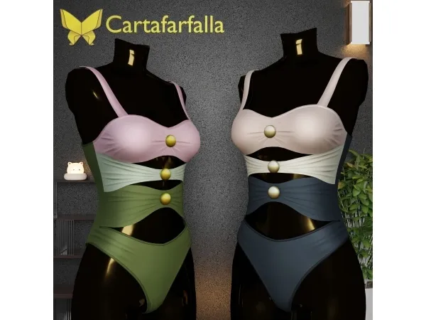 Alpha Cartafarfalla Aurelia - The Sims 4 Custom Content