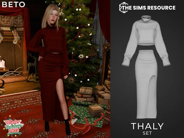 Alpha Thaly (Set) by Beto_ae0 - The Sims 4 Custom Content