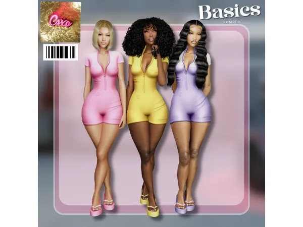 Alpha Body Basics Set by cecesimsxo - The Sims 4 Custom Content