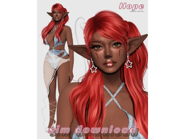 Alpha Hope by jaealisims - The Sims 4 Custom Content