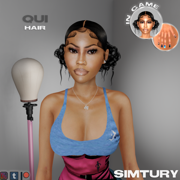 Alpha Qui by simsfinds - The Sims 4 Custom Content