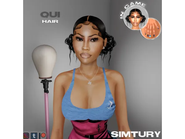 Alpha Qui by simtury - The Sims 4 Custom Content