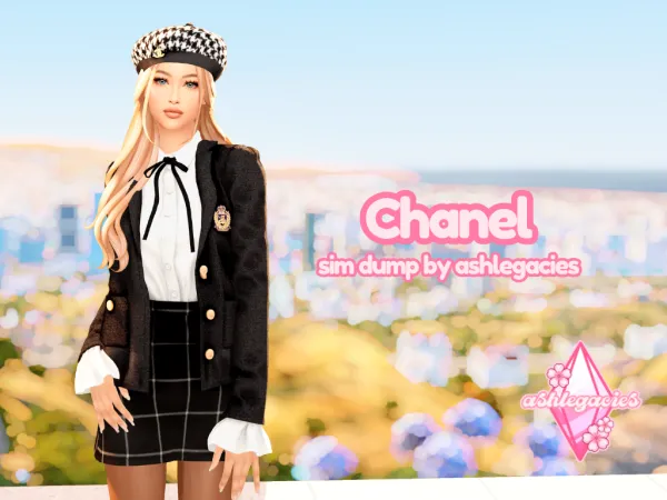 Maxis Match Sim Dump Chanel - The Sims 4 Custom Content