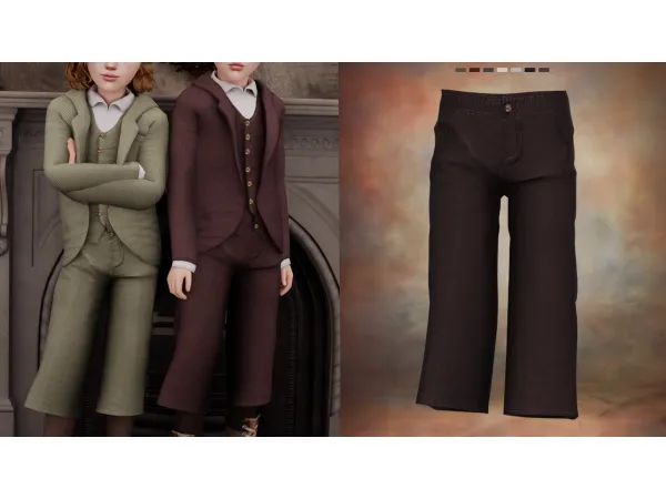 LYNXsimz Victorian Kids Pants