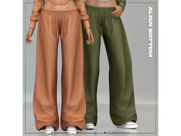 Alpha Belaloallure_Aera collection - The Sims 4 Custom Content