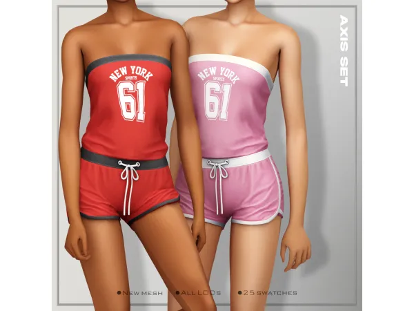 Alpha Belaloallure_Aera collection - The Sims 4 Custom Content