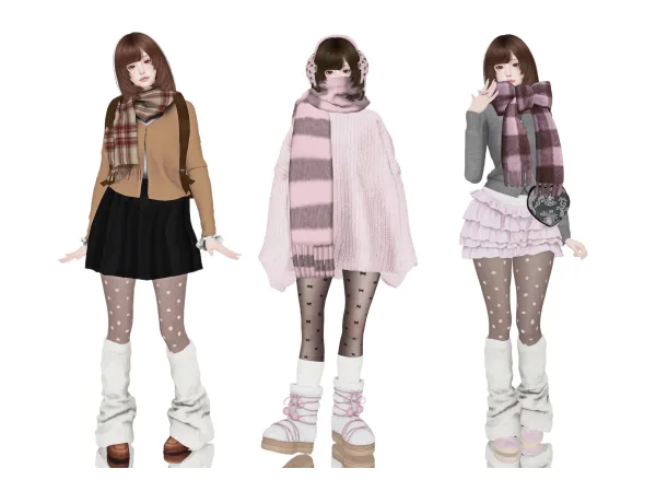 Winter lookbook by yogurt123