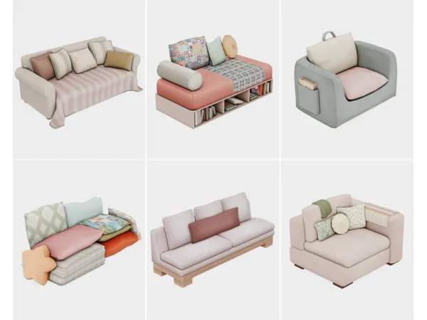 Maxis Match cozy seating sims 4 finds by boujeesimss - The Sims 4 Custom Content