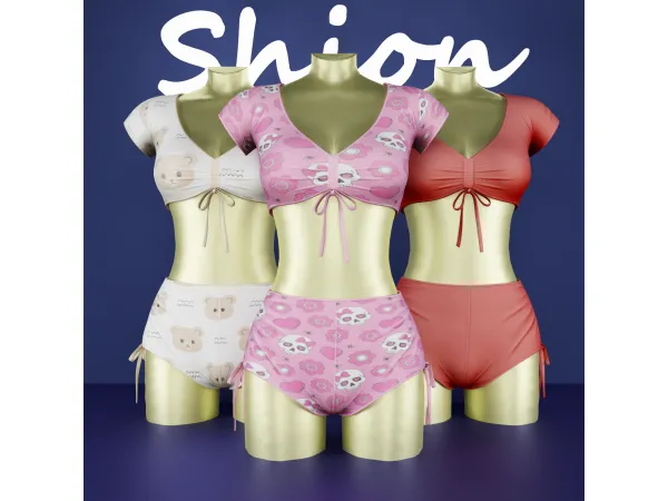 Alpha Shion Cassie Outfit - The Sims 4 Custom Content