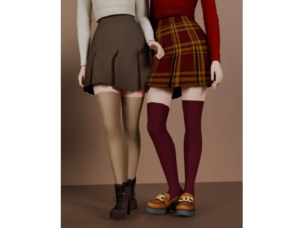 Maxis Match Ravencliff Skirt - The Sims 4 Custom Content
