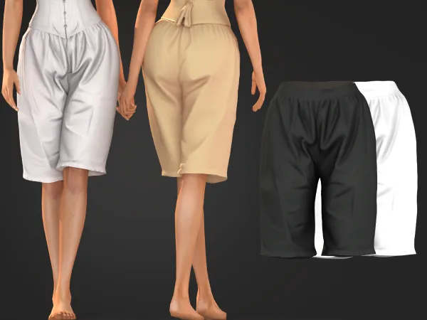Alpha Victorian Underwear Bottom - The Sims 4 Custom Content