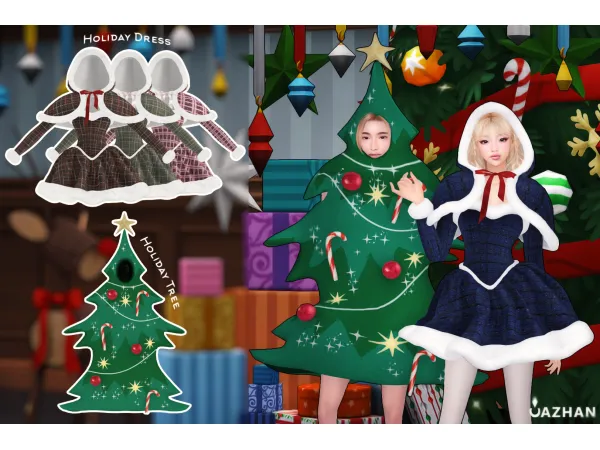 Mix HOLIDAY by cazhancc - The Sims 4 Custom Content