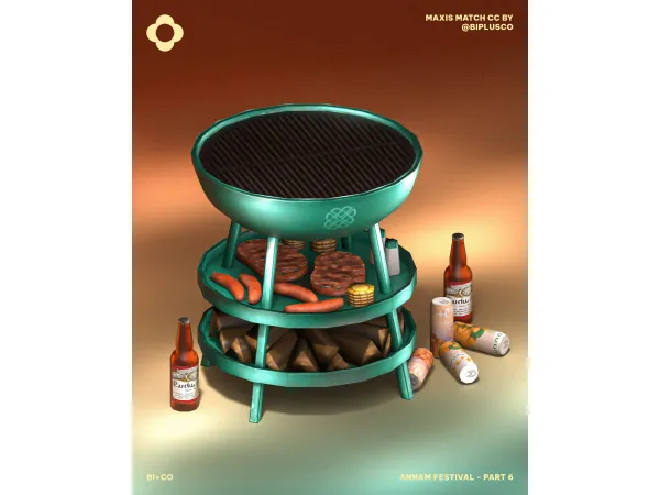 Maxis Match Annam Festival Part 6 by BIplusCO - The Sims 4 Custom Content