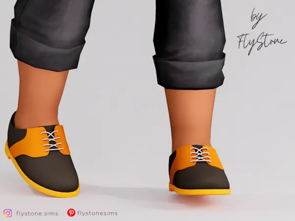 Maxis Match Toddler Classic Shoes by FlyStone - The Sims 4 Custom Content