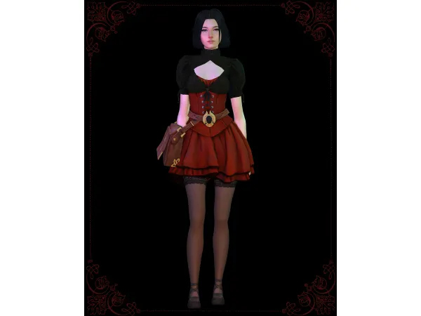 Maxis Match Chloe by moriel - The Sims 4 Custom Content