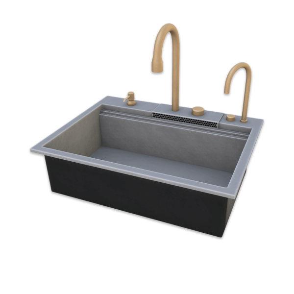 Maxis Match Comiko Modern Kitchen Sinks V1 by comiko - The Sims 4 Custom Content