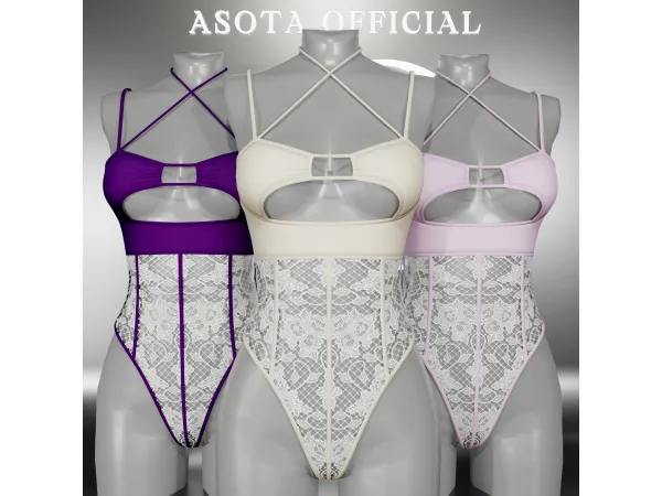 Alpha [ASOTA OFFICIAL] Aninn Lingerie - The Sims 4 Custom Content