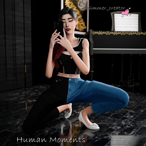 Mix Human Moments by simmer_creator - The Sims 4 Custom Content