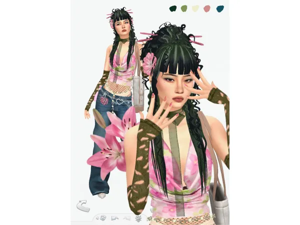 Maxis Match Lookbook 36 u2605 by luunakai - The Sims 4 custom content