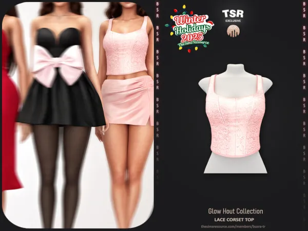 Alpha SET Glow Hour Collection BD1650 tr by busra - The Sims 4 Custom Content