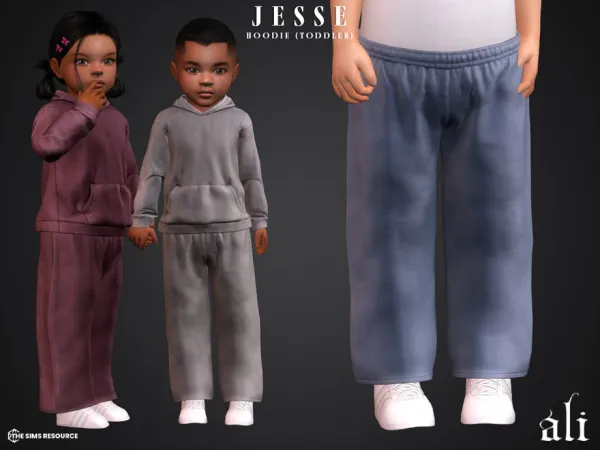Mix JESSE sweatpants (toddler) by ali1 - The Sims 4 Custom Content