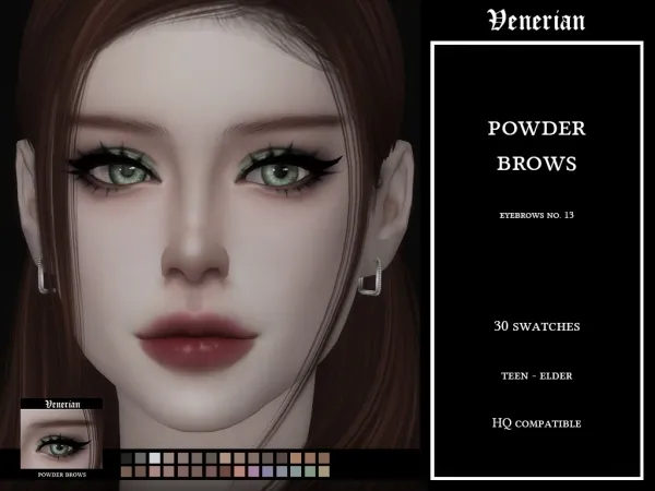 Powder Brows (Eyebrows no.13) by Venerian